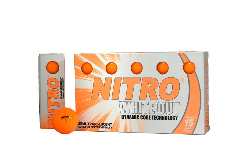 كرة نيترو وايت آوت (15-عبوة)، برتقالي